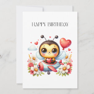 Invitation Anniversaire de Pilote Abeille