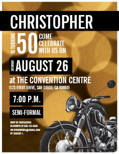 Invitations Faire Part Moto Zazzle Fr