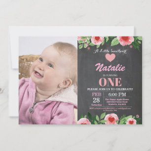Invitation Anniversaire de Valentine notre petit amoureux