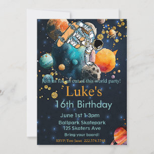 Invitation Anniversaire des astronautes, Anniversaire du skat