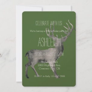 Invitation Anniversaire des Cerfs de Woodland