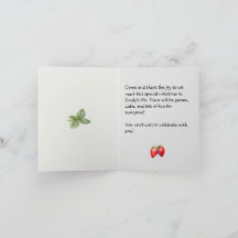 Anniversaire des fraises | premier anniversaire