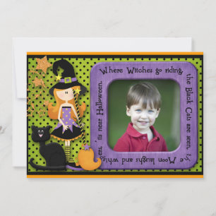 Invitation Anniversaire d'Halloween