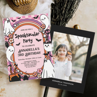Invitation Anniversaire D'Halloween Pour Enfants
