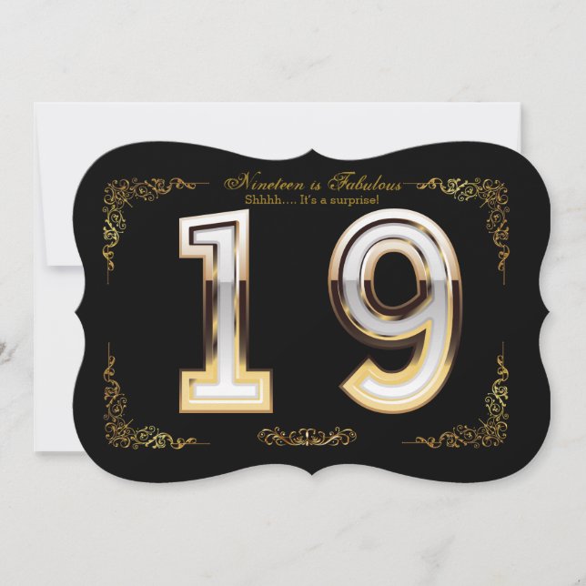 Invitation Anniversaire Diamant 10-99,do-it-yourself nombre,  (Devant)