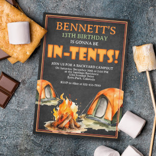 Invitation Anniversaire du camping