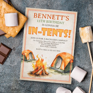 Invitation Anniversaire du camping