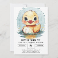 Anniversaire du canard d'étang