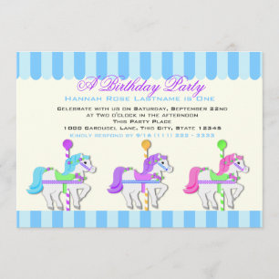 Invitation Anniversaire du Carrousel Ponts