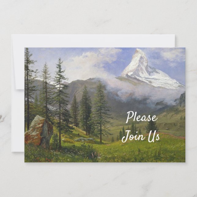 Invitation Anniversaire du Cervin (Devant)