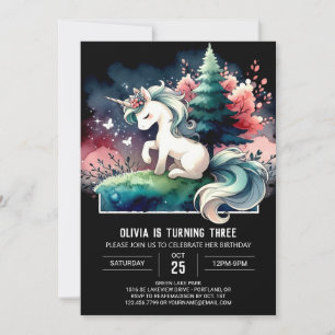 Invitation Anniversaire du Cheval Élégant