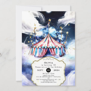 Invitation Anniversaire du Cirque de l'Aquarelle
