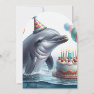 Invitation Anniversaire du dauphin