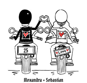 Invitations Faire Part Cartes Dessin Moto Zazzle Fr