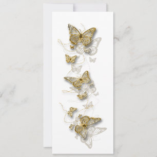 Invitation Anniversaire du mariage fiançailles blanc or