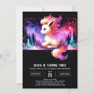 Invitation Anniversaire du Petit Cheval