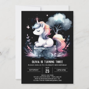 Invitation Anniversaire du petit cheval d'Imaginaire