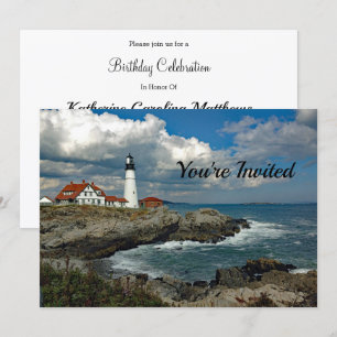 Invitation Anniversaire du phare de Maine Coast