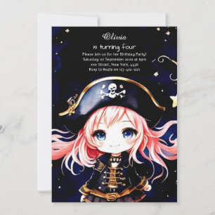 Invitation Anniversaire du Pirate