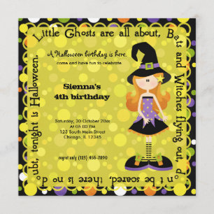 Invitation Anniversaire du Pocus Hocus