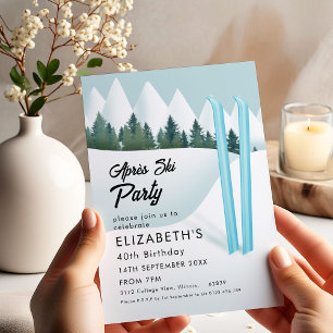 Invitation Anniversaire du ski Apres