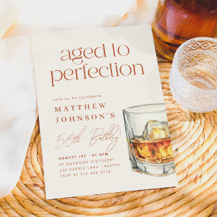 Invitation Anniversaire du Whiskey Perfection