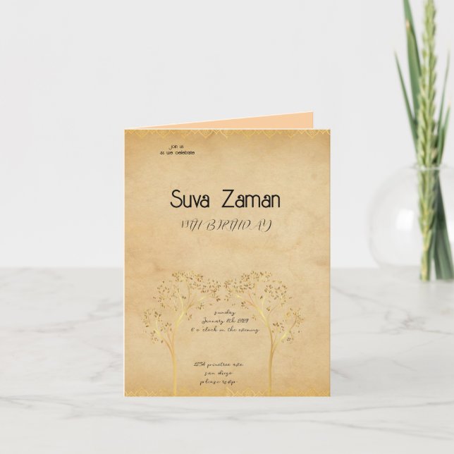 Invitation Anniversaire élégant simple mignon gris 20 ans (Devant)