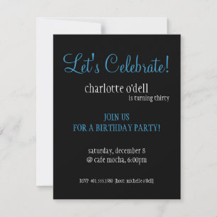 Invitation anniversaire empreinte de léopard