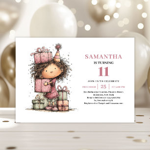 Invitation Anniversaire Enfants 11 Ans Funny Whims
