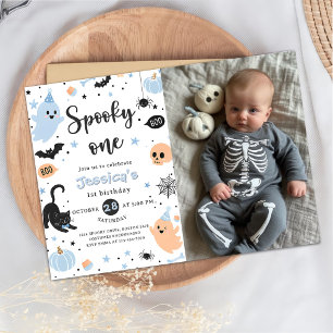 Invitation Anniversaire Halloween Spooky One