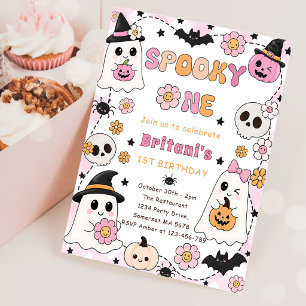 Invitation Anniversaire Halloween Spooky One