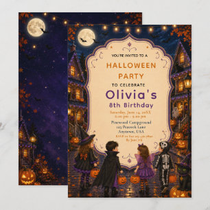 Invitation Anniversaire Halloween Trick‑or‑Treat