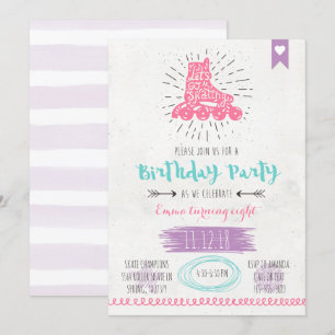 Invitation Anniversaire Invitatio de patinage de rouleau