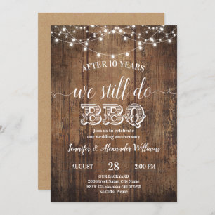 Invitation Anniversaire mariage Nous Faisons Toujours Invitat