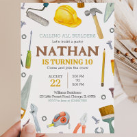 Anniversaire Outils de Construction