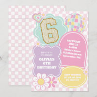 Anniversaire patch pastel prépa universitaire