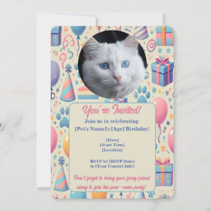 Invitation Anniversaire Personnalisable