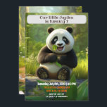 Invitation Anniversaire Personnalisé Panda Kids Nom Age<br><div class="desc">Faites-vous plaisir avec notre Premium Panda Birthday Invitation personnalisée ! Ce design ne manquera pas d'exciter vos jeunes invités et de préparer le terrain pour une fête d'anniversaire mémorable. PERSONNALISEZ facilement cette invitation en ajoutant le nom,  l'âge,  le message de votre enfant ou tout autre chose que vous aimez.</div>