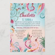 Anniversaire virtuel, maisons blanches fleuries et