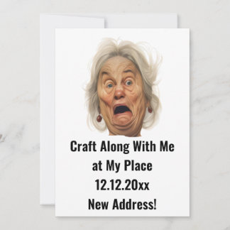 Invitation Annonce de création artisanale