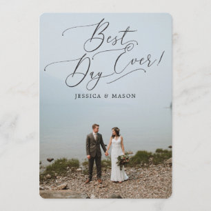 Invitation Annonce de fuite amoureuse du plus beau jour
