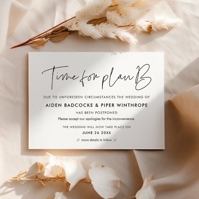 Invitation Annonce de mise à jour du statut de mariage minima (Créateur téléchargé)