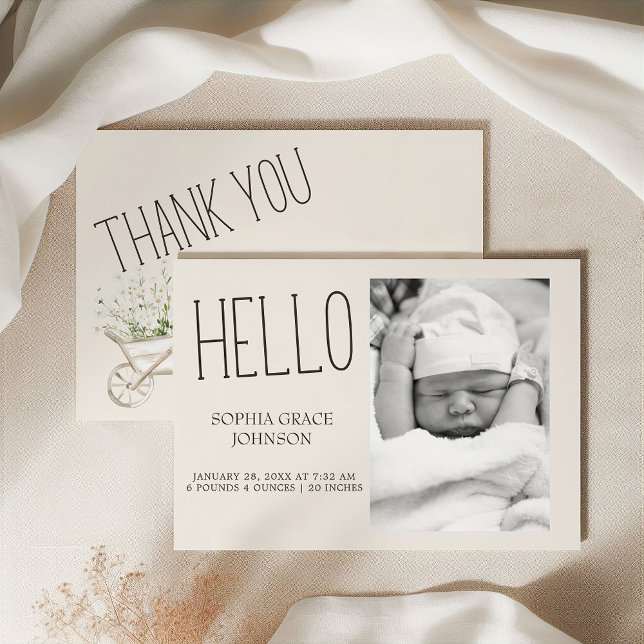 Invitation Annonce de naissance Bébé Amis des Animaux de la F (Créateur téléchargé)