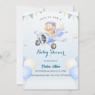 Invitation Annonce de naissance minimaliste pour nouveau-né