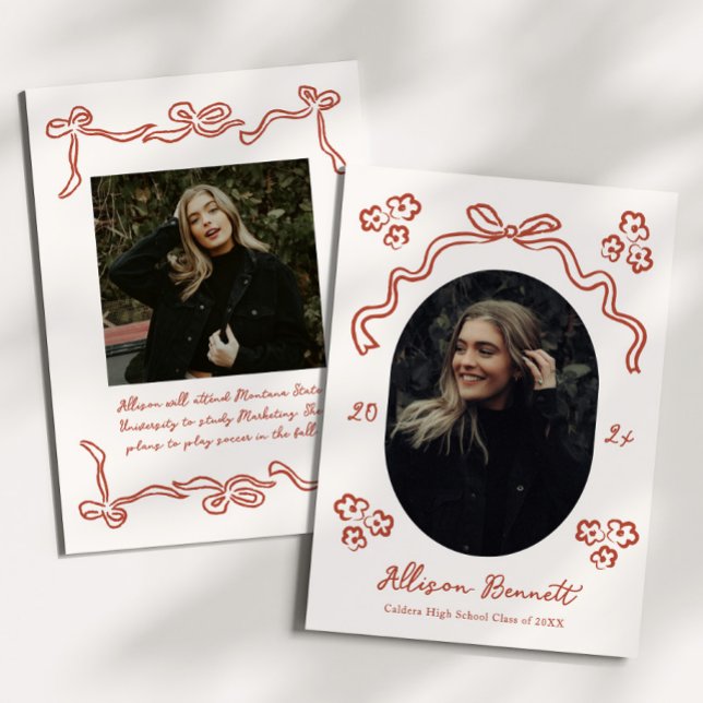 Invitation Annonce de remise de diplôme illustrative (Créateur téléchargé)