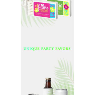 Invitation Annonce de remise de diplôme Tropical Luau Filmstr