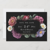 Annonce de sauvegarde de date Floral Dreams