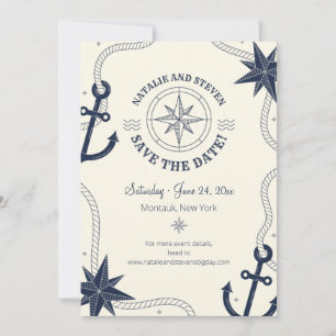 Invitation Annonce de sauvegarde nautique de la date