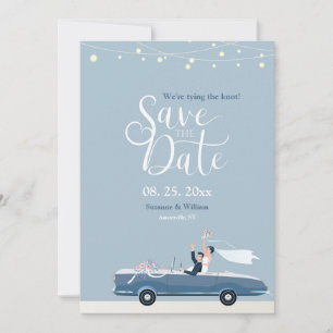 Invitation Annonce de Save the Date Something Blue