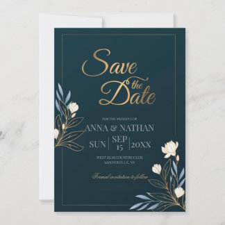 Invitation Annonce officielle de sauvegarde de la date